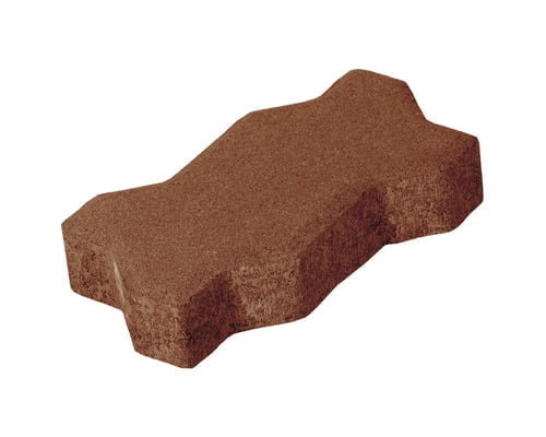 Pavaj Frunza F5 4cm 11x25 40buc/mp 15mp/pal 600bc/pal rosu Elis Pavaje