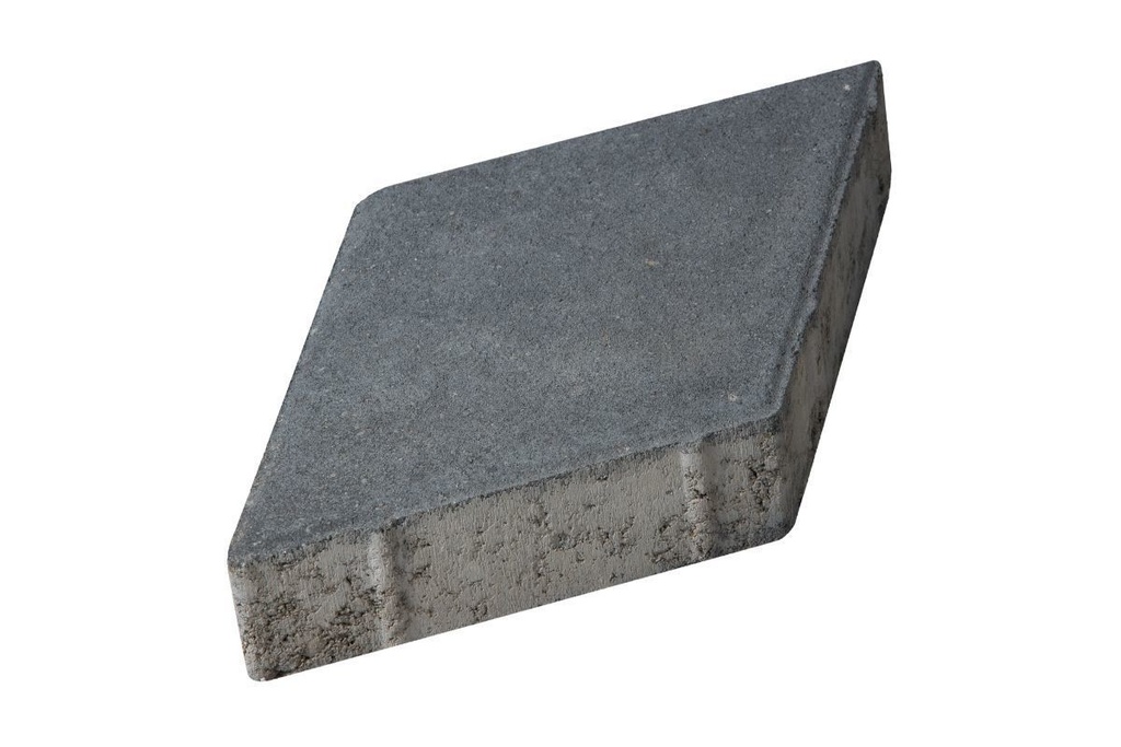 Pavaj Trenova Romb Grande 6cm 19.5x33 30bc/mp 9.22mp/pal 277bc/pal 1320kg/pal gri inchis Elis Pavaje