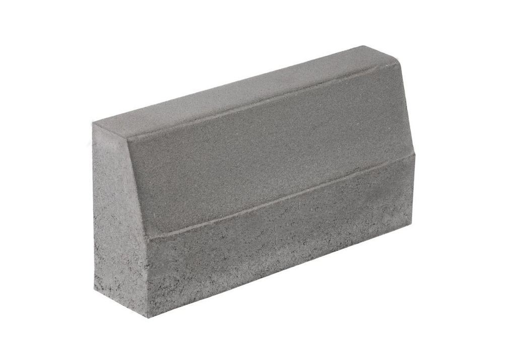 Bordura B12 25cm 50/12/25cm 2bc/ml 42bc/pal gri ciment Elis Pavaje