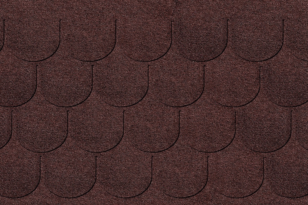 Sindrila bituminoasa BituGlasShingles solzi maro 2.9mp/pach