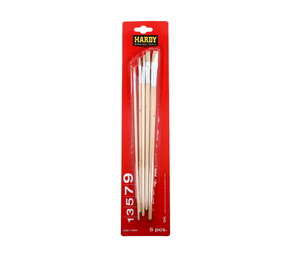 [0280-110005] Set pensule pictura(late) 5dimensiuni Hardex