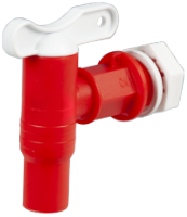 Robinet Dublu-Serviciu din Plastic tip Canea / Di[inch]: 3/4; De[mm]: 20