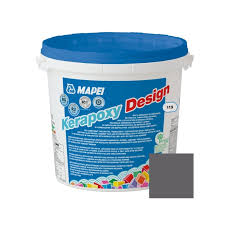 Chit de rosturi epoxidic, Kerapoxy Easy Design, interior/exterior, FF119 london grey /gri, 3kg Mapei
