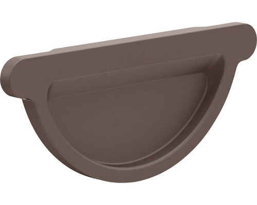 [cap/125mm 8017] Capac jgheab cu garnitura cm125mm ral8017 Metigla