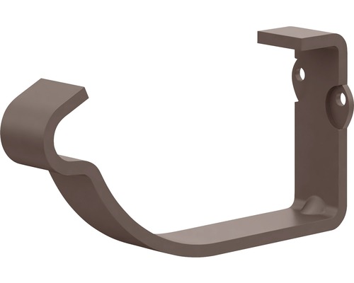 [crl/apl/125/4mm 8017] Carlig aplicat pentru jgheab ral8017 Metigla