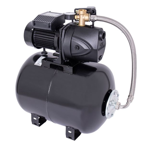 [FL498050] Hidrofor cu pompa autoamorsanta Wasserkonig FL498050, fonta, putere 1150 W, debit 4800 l/h, inaltime refulare 49 m, vas de expansiune 50 l