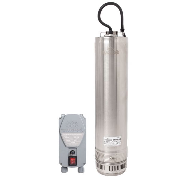 Pompa submersibila centrifugala multietajata SI62110/5, diametru 5", 1550 W, debit 6600 l/h, inaltime refulare 62 m  Wasserkonig 