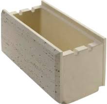 [4020s] Boltar pentru gard Traverstone Block Smoke, 400 x 200 x 200 mm Star Stone