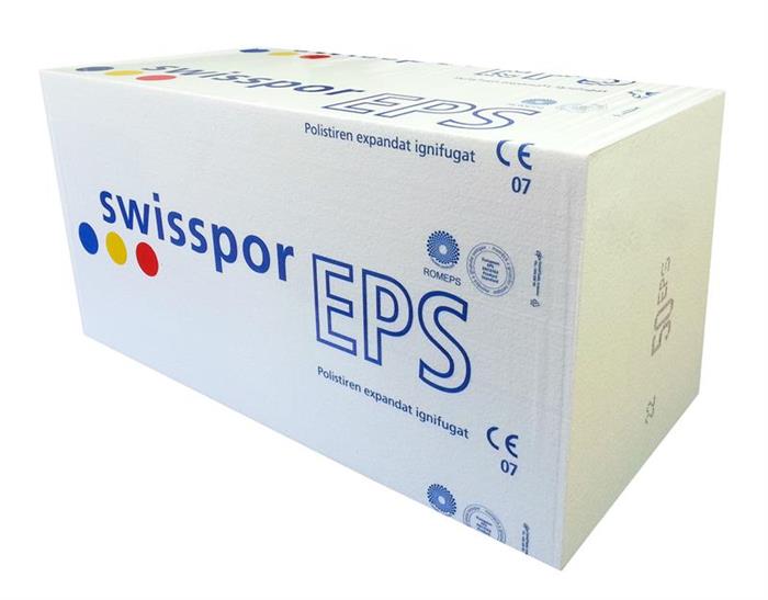 Polistiren expandat 5cm eps70 5mp 10foi/bax 0.25mc/bax Swisspor
