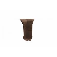 Coltar interior pentru plinta Smart Flex cu canal cablu ,550 Iroko Vox