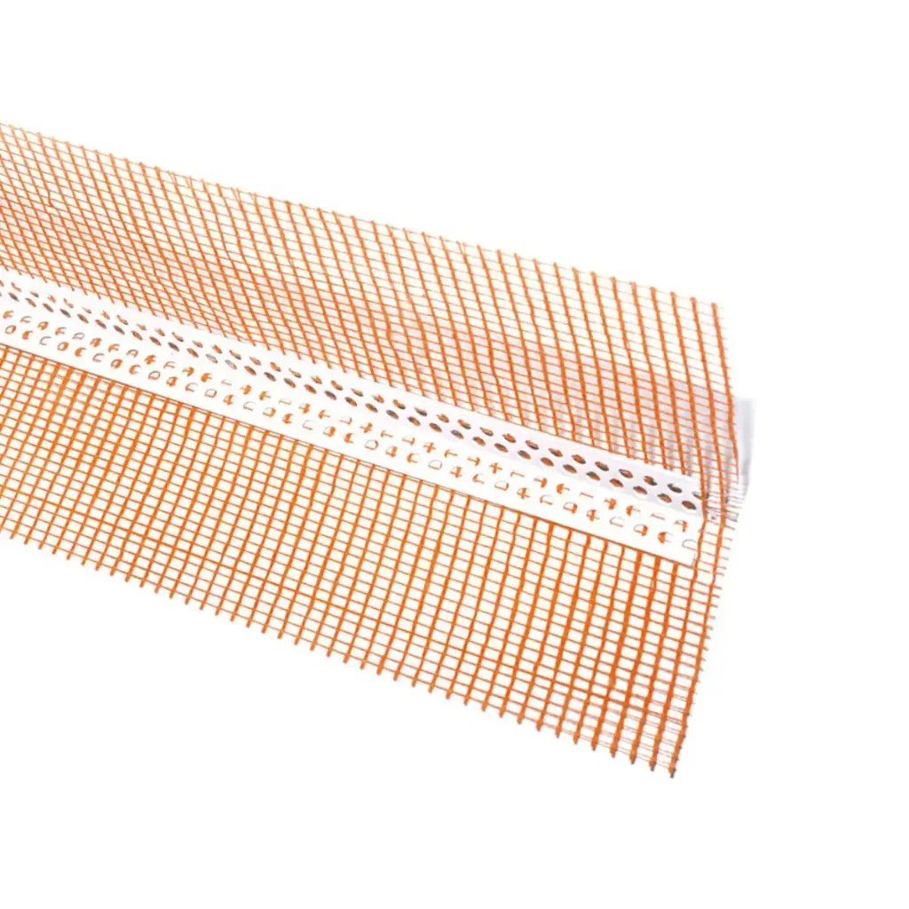 Coltar din PVC cu plasă Portocaliu 140g 10x10 2,5m