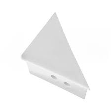 Coltar rigidizare alb pvc pentru tantari