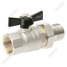 [60344] Robinet bila cu olandez 3/4" PN40 ksh2 Ferro