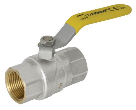 [60345] Robinet trecere gaz 3/4" cu levier FI-FI kgn2 Ferro