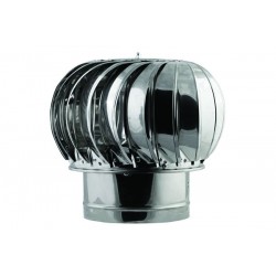 CAPAC TERMINAL ROTATIV PENTRU COS FUM, INOX 125 MM Venus