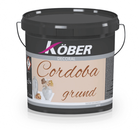 Amorsa perete Kober Cordoba G8705, interior, alb, 1.5 L Grund Cordoba Kober