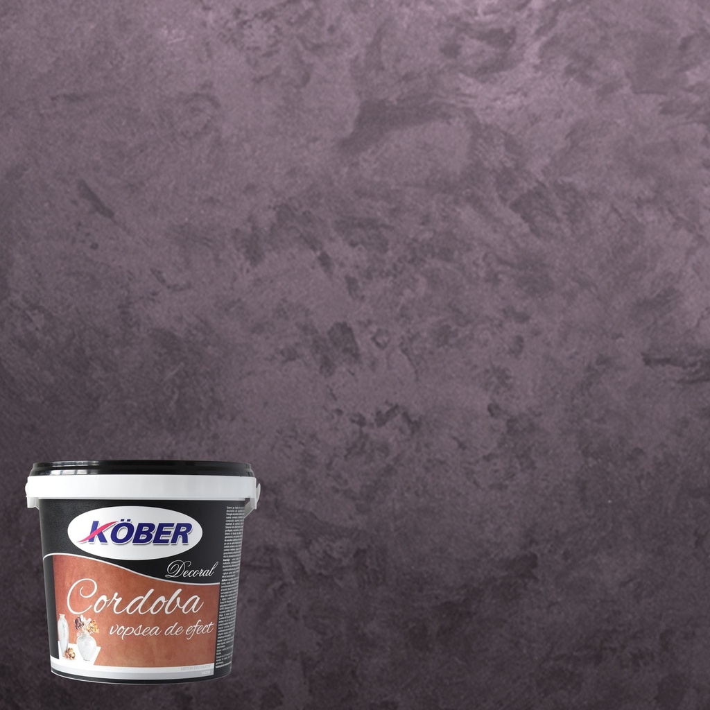 Efect cordoba argintiu dark purple 7 P1.5l Kober