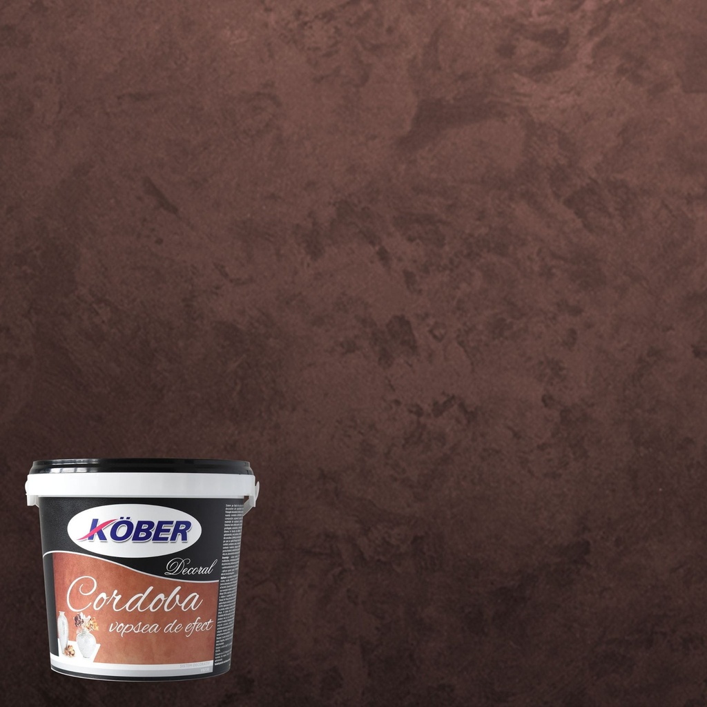 Efect cordoba cupru dark brown 6 P1.5l Kober