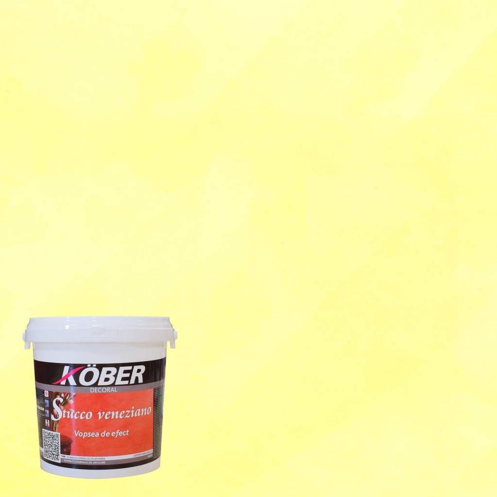 Efect stucco V8711 galben lamaie P1 Kober