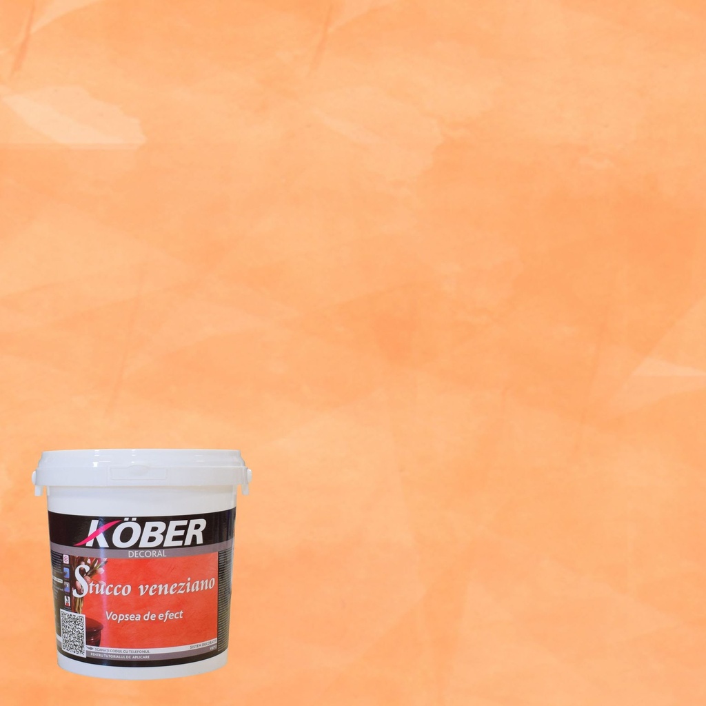 Efect stucco V8711 rosu coral P1 Kober