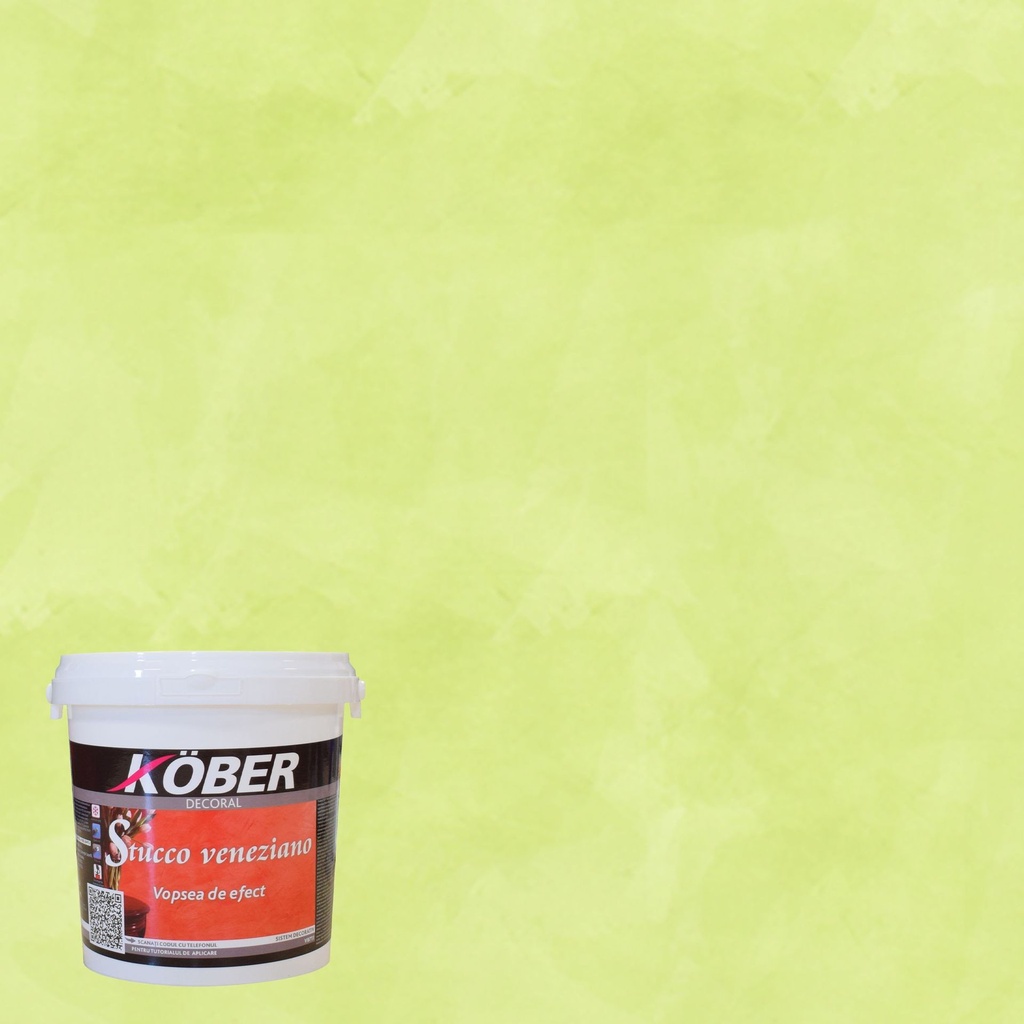 Efect stucco V8711 verde mar P1 Kober