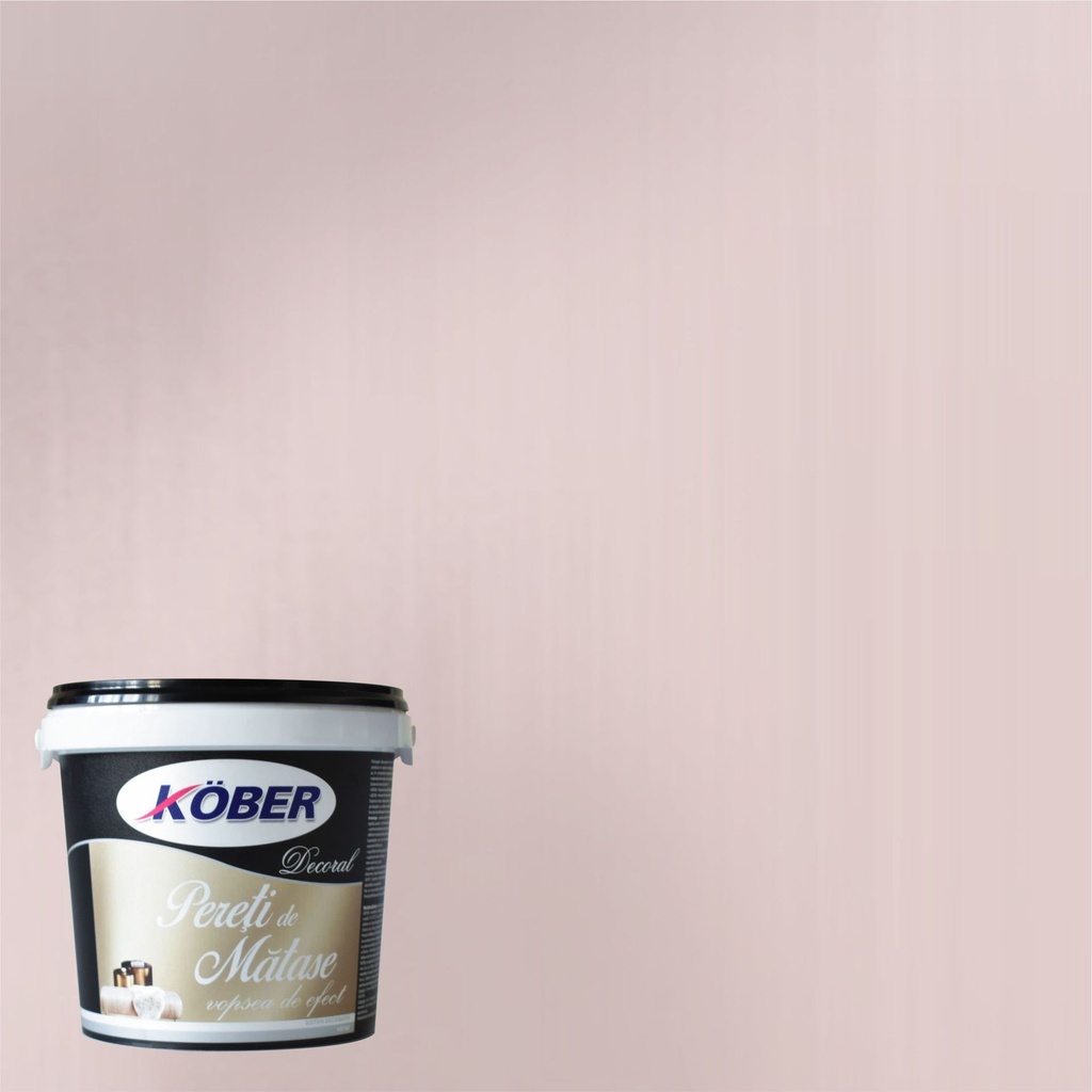 Vopsea decorativa Decoral Pereti de Matase, interior, caramel, 1.5 L Kober