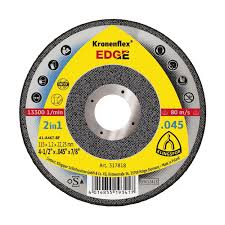 Disc debitare inox/otel Kronenflex Edge 2 in 1, 115 x 22.23 x 1.2 mm Klingspor