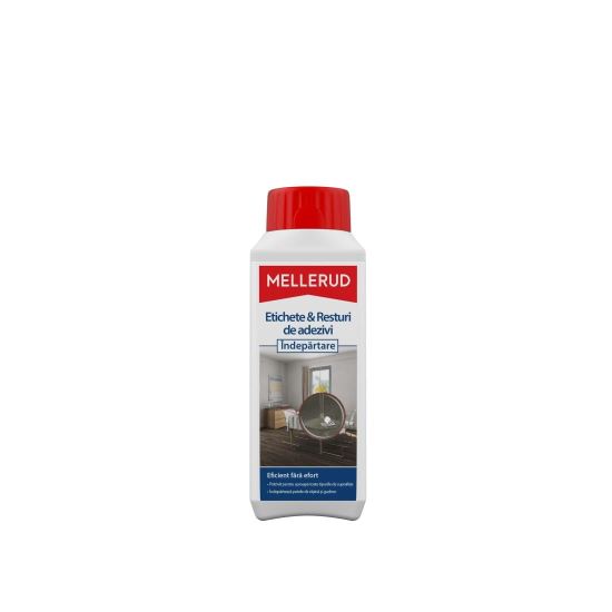Soluție pentru îndepărtarea reziduurilor de adeziv, 250ml Mellerud