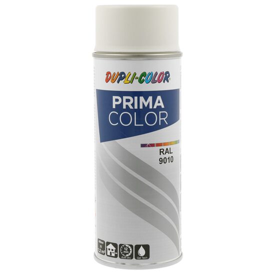 Vopsea spray acrilică Prima Color RAL 9010 alb mat, 400ml Dupli Color