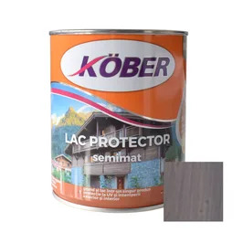[ig5118sm-c0.75l ] Lac pentru lemn, Kober semimat, stejar gri, interior / exterior, 0.75 L