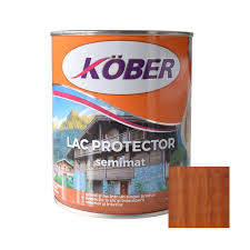 Lac pentru lemn, semimat, teak, interior/exterior, 0.75l Kober