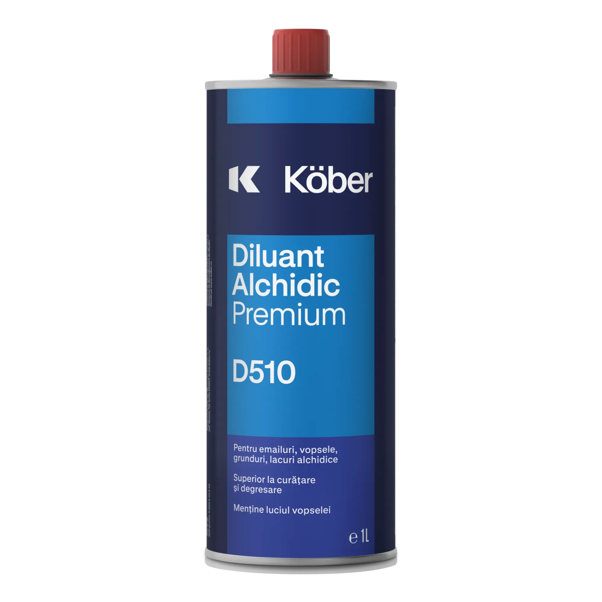 Diluant pentru email/lac, Premium D510, 1l Kober