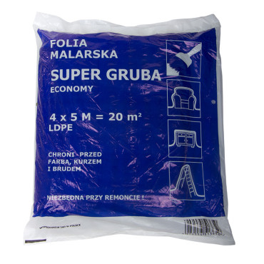 Folie protectoare 4x5m subtire/0.7micrometri Proline