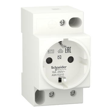 Priza ipc, 2P+E, 16A, 250VAC, KEMA Vde 0620, std. German Schneider