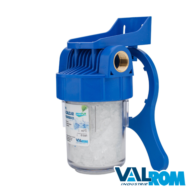 Kit filtru anticalcar 5" D.1" si polifosfati Valhoh Valrom