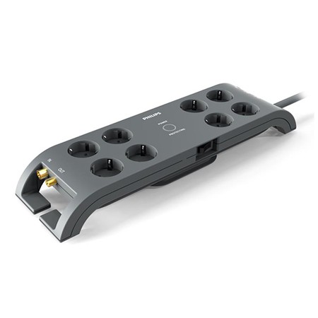 Prelungitor surge protector 8 prize 3m Philips