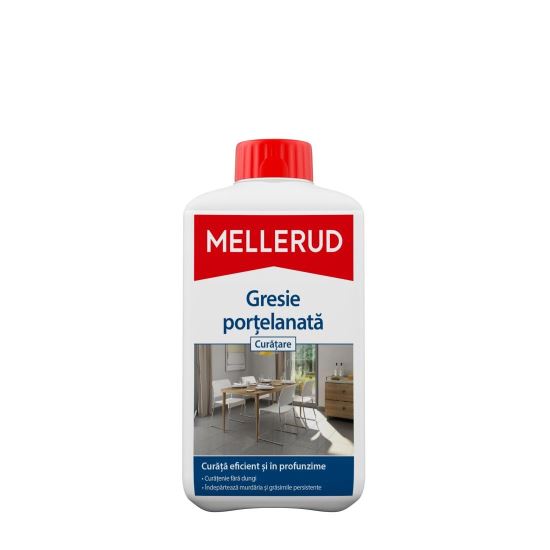 Soluție pentru curățarea gresiei porțelanate MELLERUD, 1L