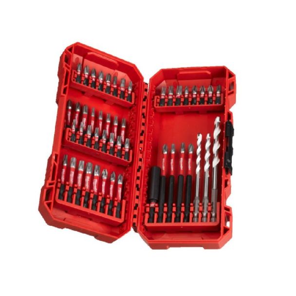 Set biti pentru insurubat Milwaukee 4932492005, hex 1/4", Shockwave™ Impact Duty, 48 piese
