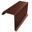 Bordura fronton ranforsata ral8017 l-2m 0.5mm Metigla