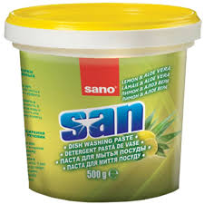 [7923 ] Detergent de vase pasta Lemon, 500g Sano