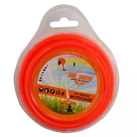 Fir trimmer 2.4 mm (rotund) 15m Ruris