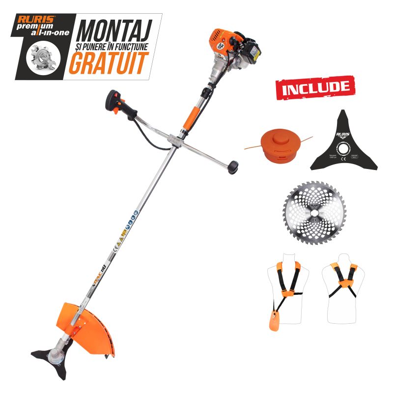 Motocoasa de umar DAC 110 - 1.2 CP Ruris
