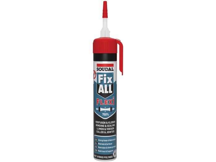 Adeziv polimer-hibrid Fix All Presspack, alb, 200ml Soudal