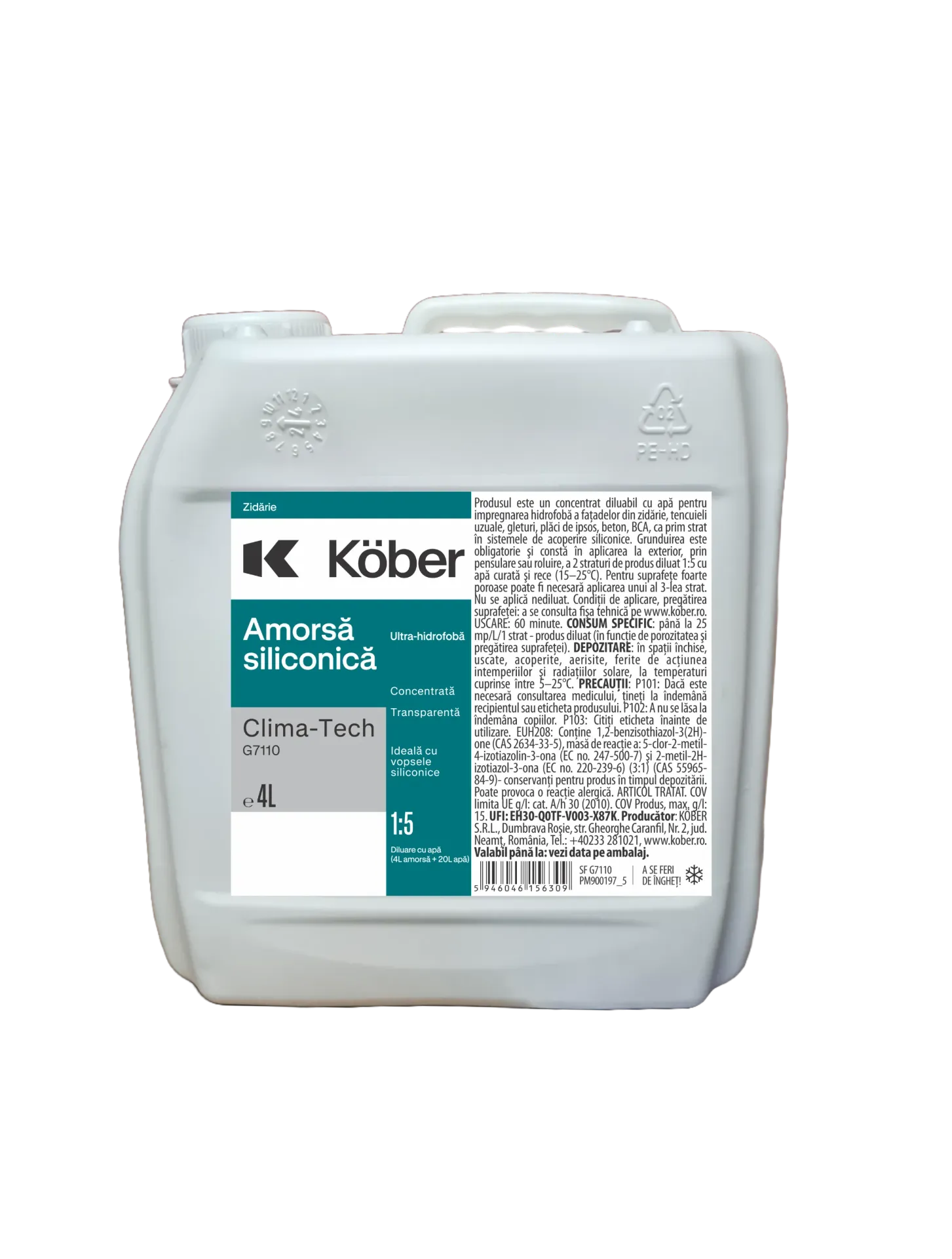 [g7110-p4l] Amorsa siliconica G7110 4l Kober
