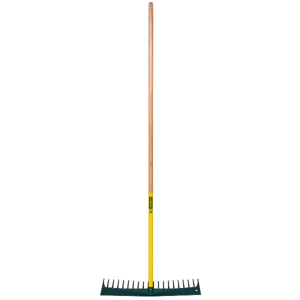 Grebla DUOPRO din polimer 60cm coada lemn 180cm Leborgne
