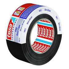 [T-74613-02] Banda adeziva reparare durabila 50mm / 50m - negru Tesa