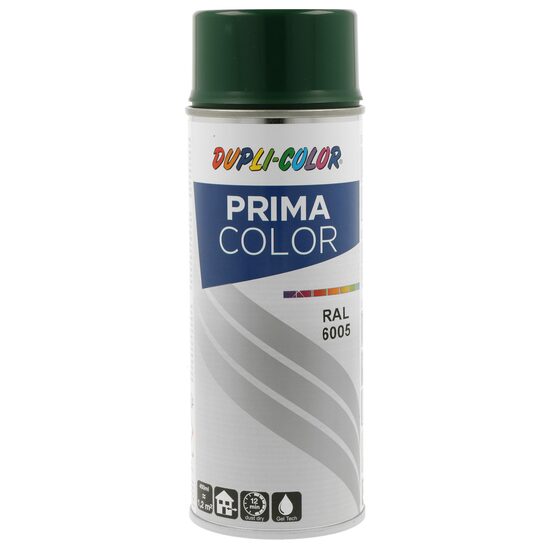 Vopsea spray acrilică Prima Color RAL6005 verde mușchi, 400ml Dupli Color
