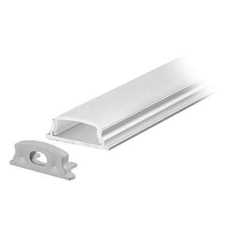 [sku-2909] Profil aluminiu flexibil pentru banda led 2m 18mm x 6mm V-tac