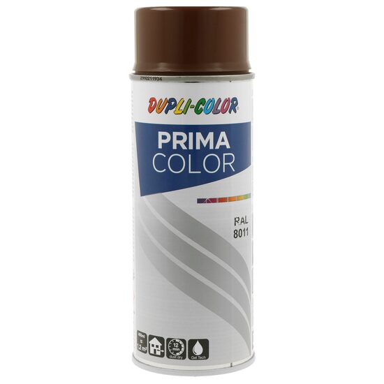 Vopsea spray acrilică Prima Color RAL8011 maro nucă, 400ml Dupli Color