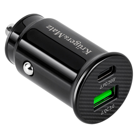 [km0870] Incarcator auto 2XUSB 3.1A QC 3.0 PD Kruger&Matz